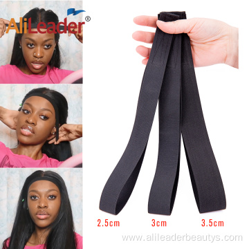 Adjustable Elastic Band With Hooks for Wig Edges